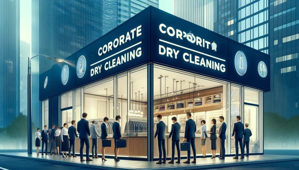 nettoyage à sec corporatifs